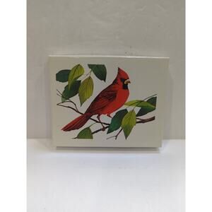 VTG 12 ct Current blank Note Cards & Envelopes American Songbirds 4 Bird Designs